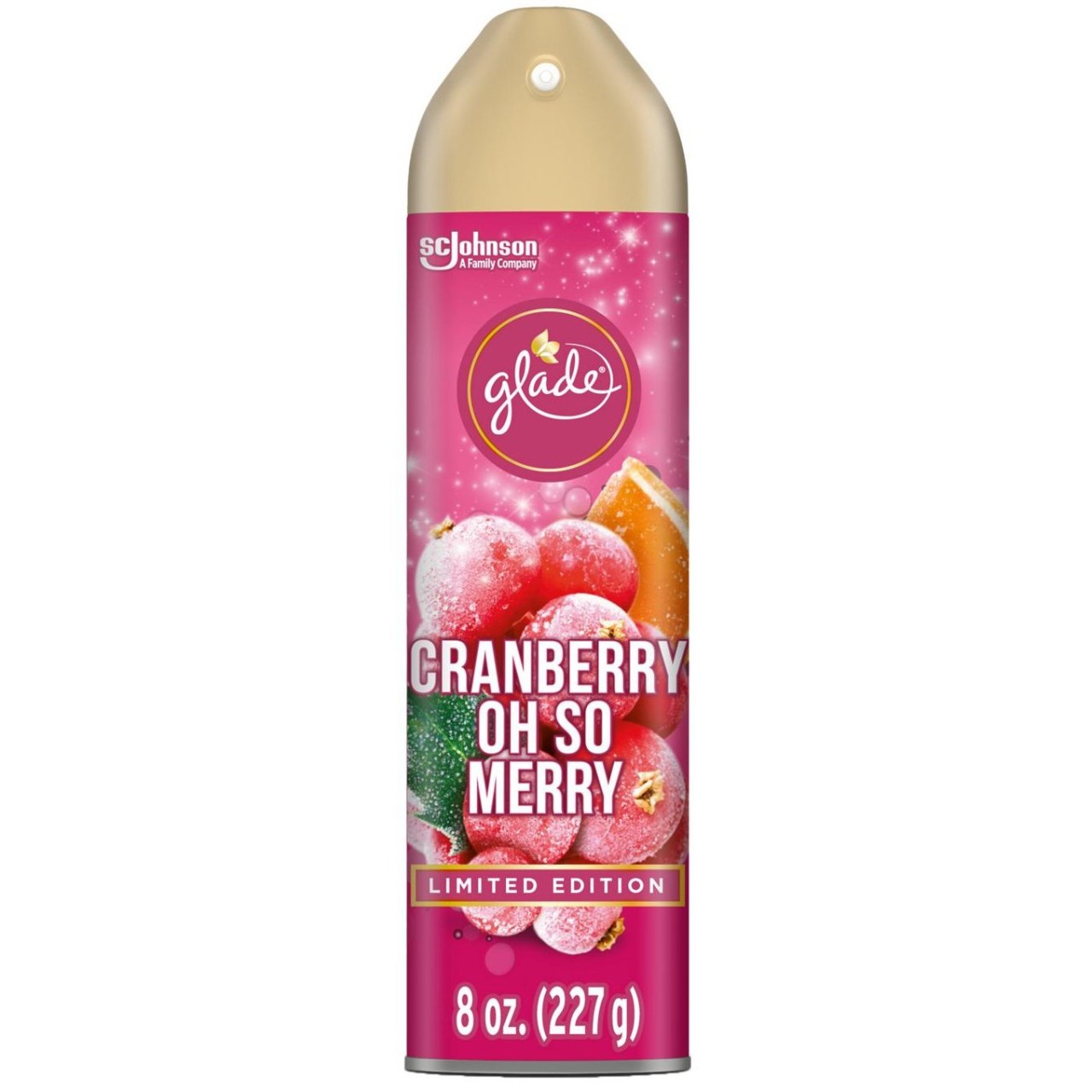 GLADE SPRAY CRANBERRY OH SO MERRY 8oz