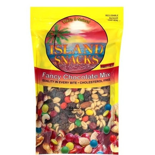 ISLAND SNACKS FANCY CHOC MIX 8oz