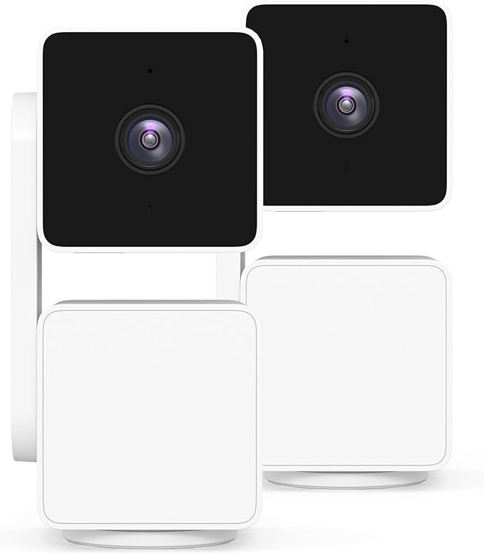 WYZE Cam OG 2-Pack with Yearly Security Subscription Plan, Unlimited Devices, Auto-Renews at $99.99/year