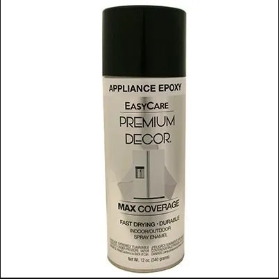 12oz. Appliance Epoxy Black Premium Decor Spray Paint