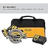 DEWALT 20V MAX* 7-1/4-Inch Cordless Circular Saw with Brake Kit (DCS570P1)