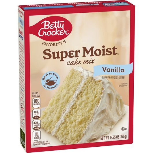 BETTY CRKR CAKE VANILLA 375g