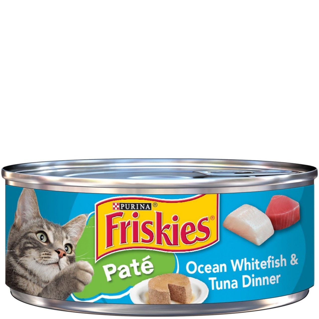 FRISKIES PATE OCEAN WHITEFISH TUNA 156g