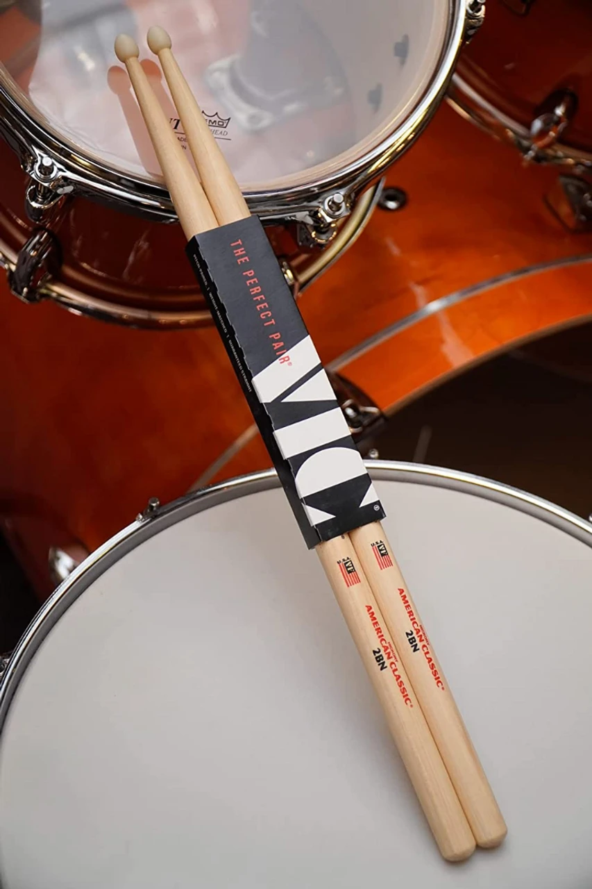 Vic Firth 2BN American Classic® Drumsticks - 2B Nylon Tip