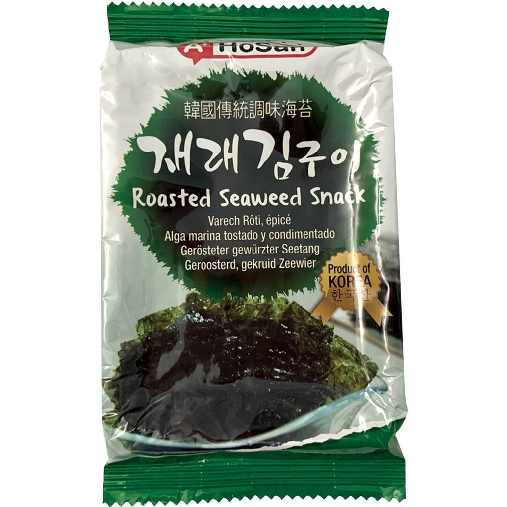 HOSAN SEAWEED SNACK ROASTED 4.5g