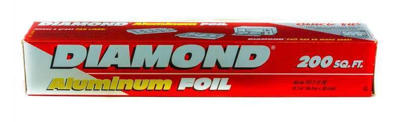 DIAMOND ALUMINUM FOIL 200FT