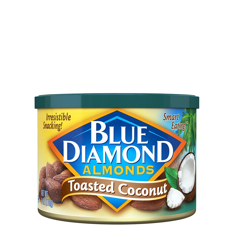 BLUE DIAMOND ALMOND TSTD COCONUT 170g