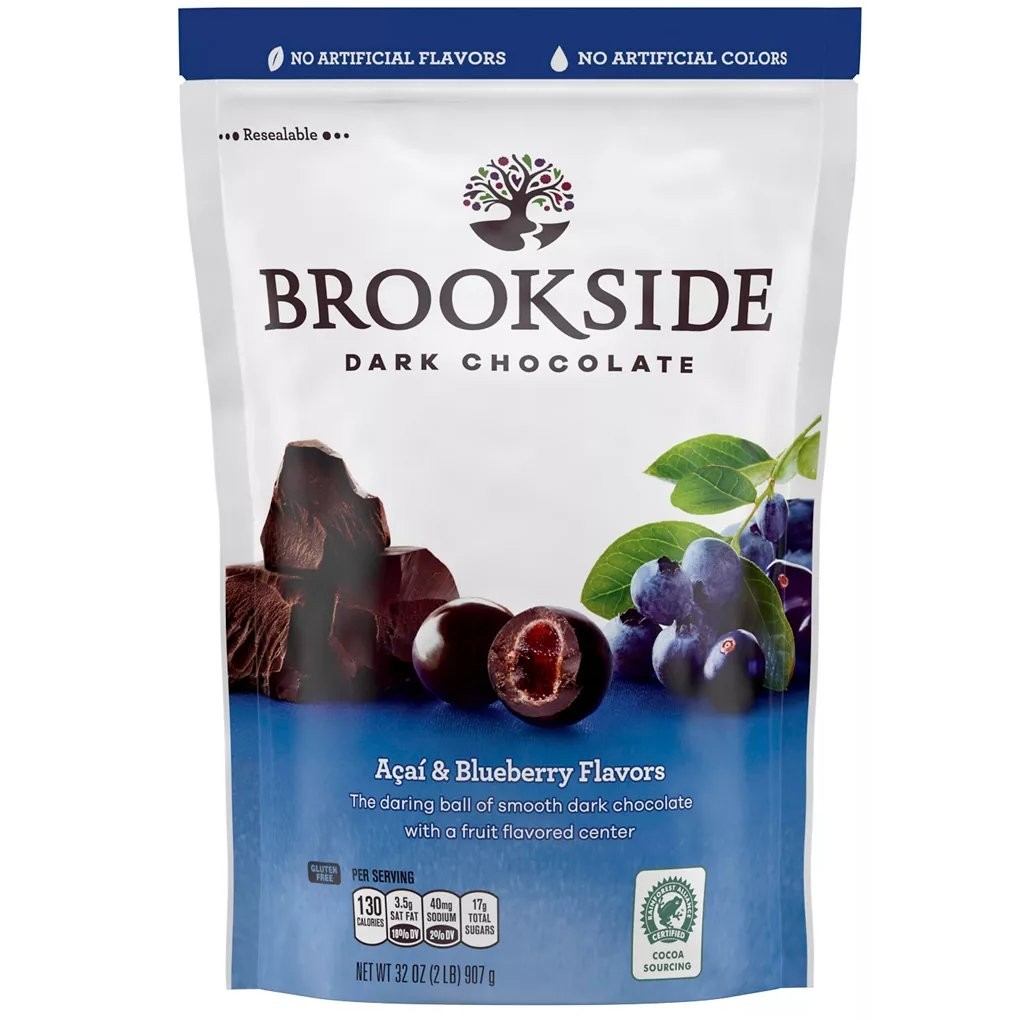 BROOKSIDE DRK CHOCOLATE ACAI B/BERRY 32o