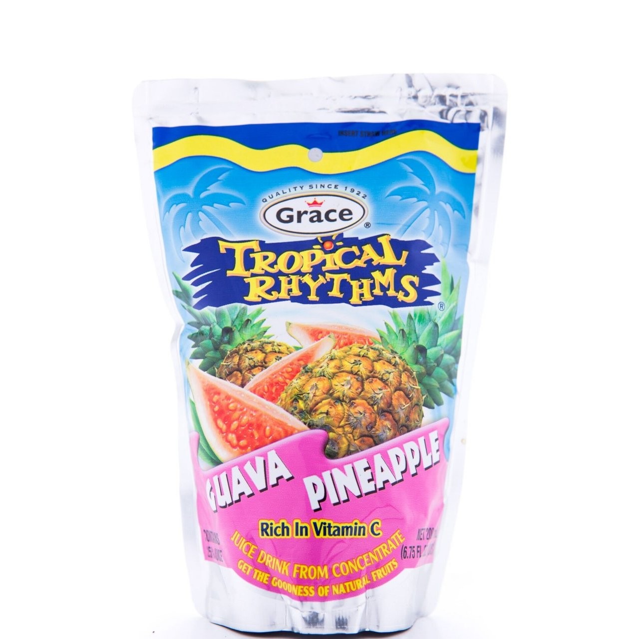 GRACE T RHYTHMS GUAVA PINEAPPLE 200ml