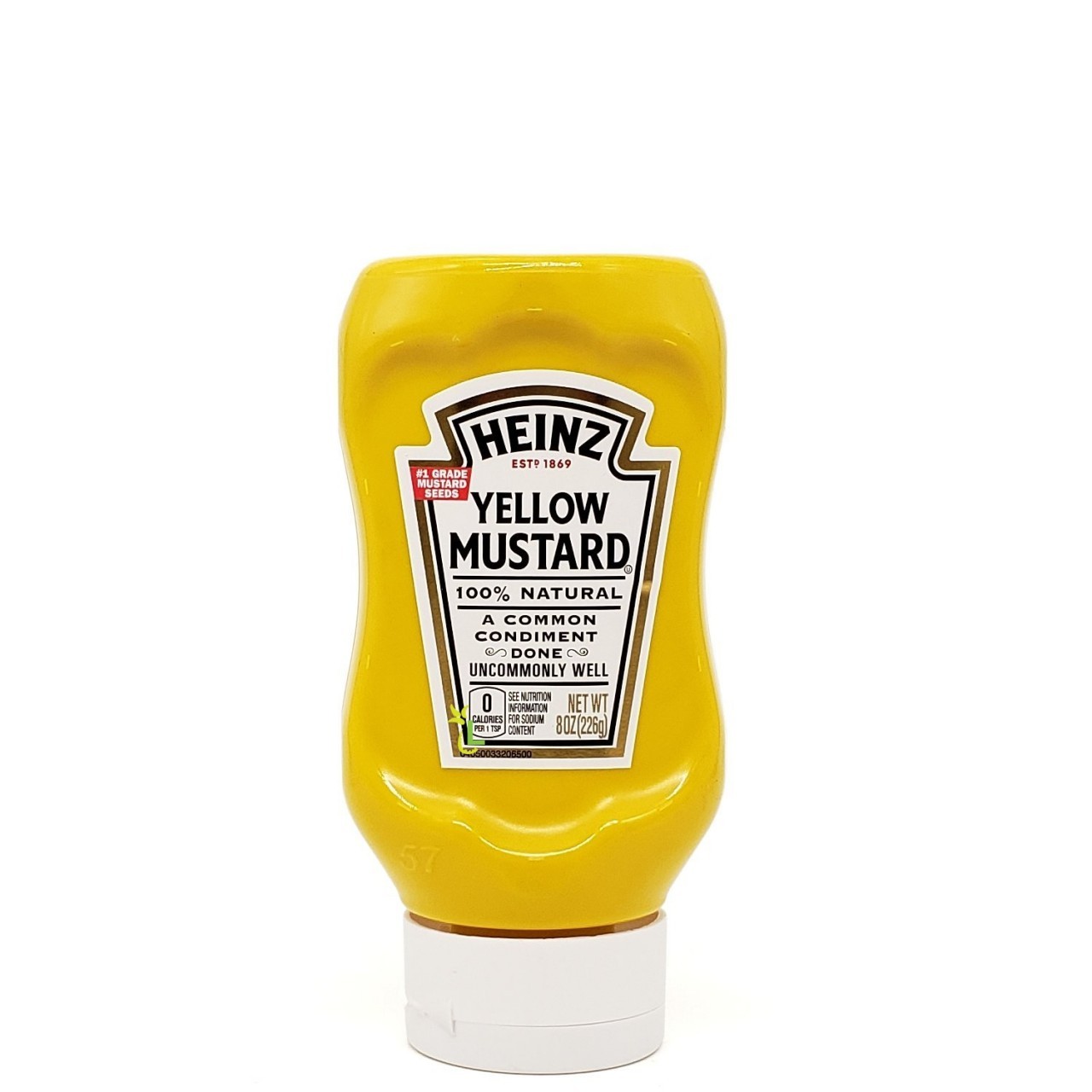 HEINZ YELLOW MUSTARD 8oz