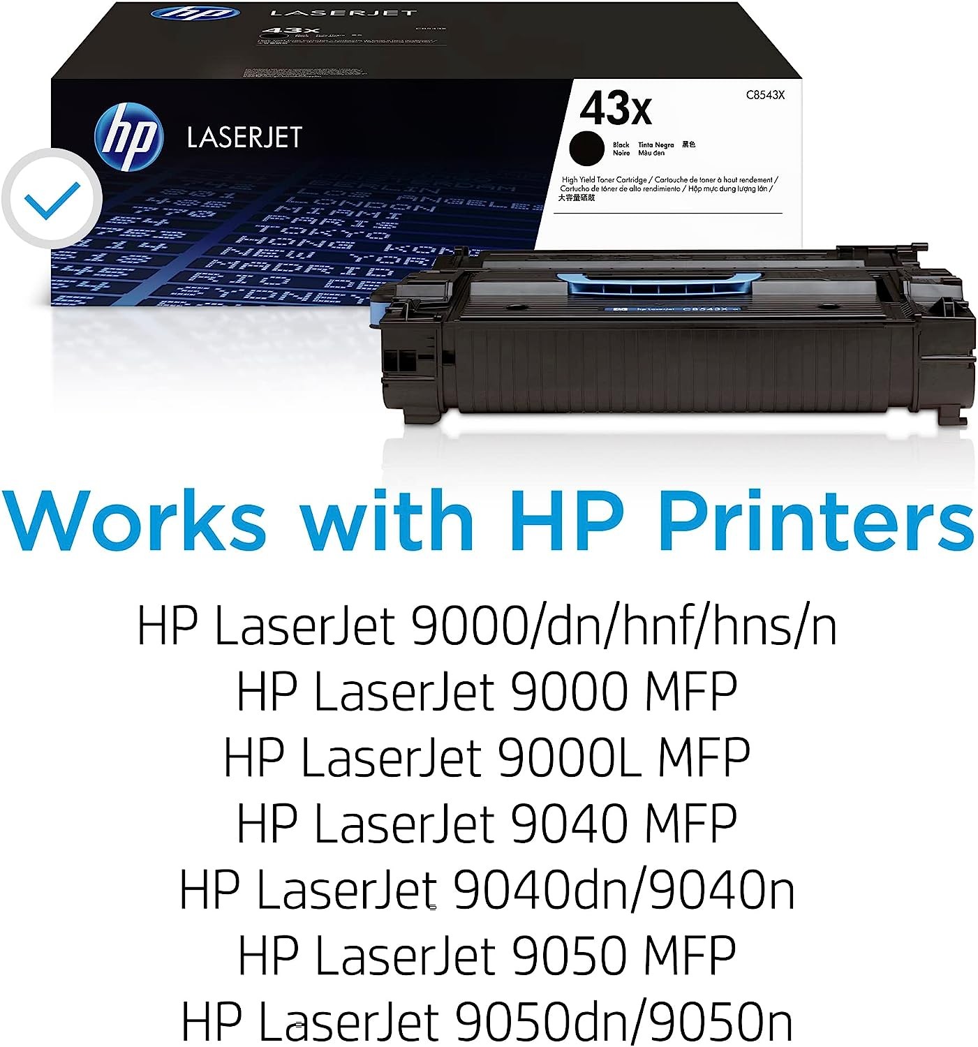 HP 43X - High Yield - black