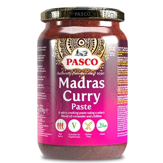 PASCO PASTE MADRAS CURRY 270g