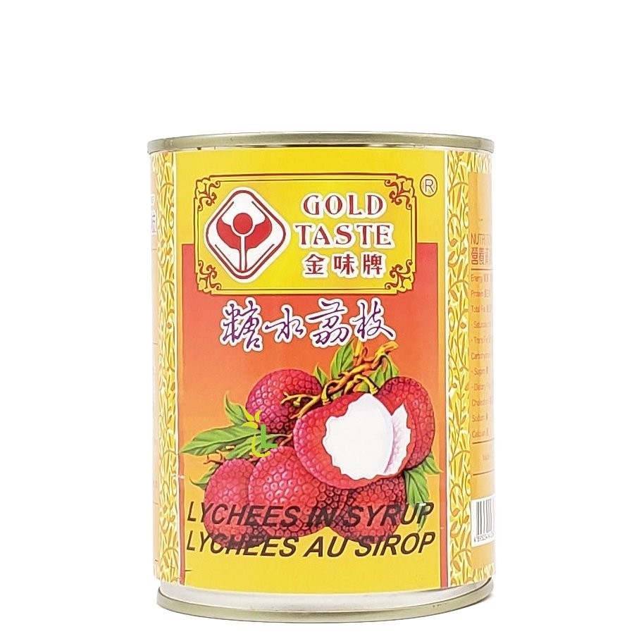 GOLD TASTE LYCHEES IN SYRUP 567g