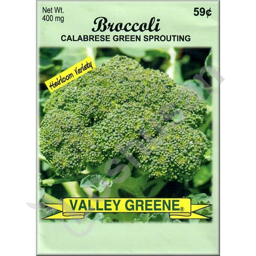 VALLEY GREENE SEEDS BROCCOLI 400mg