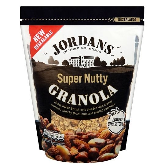 JORDANS SUPER NUTTY GRANOLA 550g