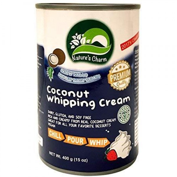 NATURES CHARM COCONUT WHIP CREAM 400g