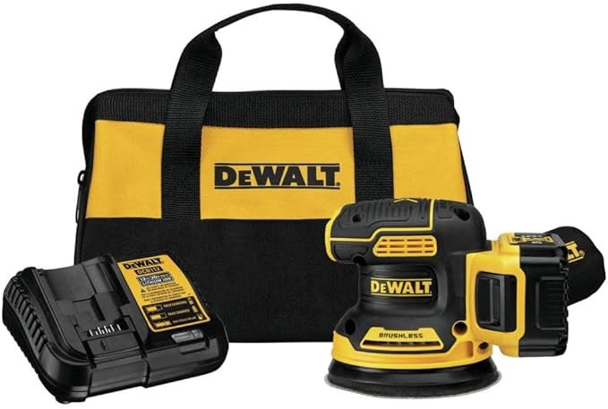 DEWALT 20V MAX Random Orbital Sander Kit (DCW210P1)