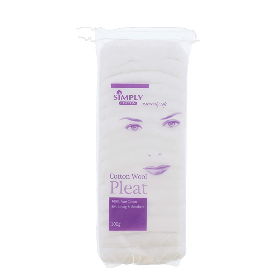 Simply Pleat Cotton Wool 100G