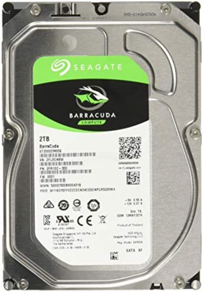 Seagate Barracuda ST2000DM008 - Hard drive - 2 TB