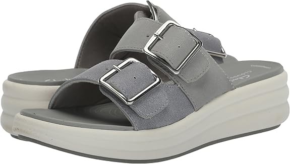 Clarks Womens Drift Buckle(Lilac Combi)