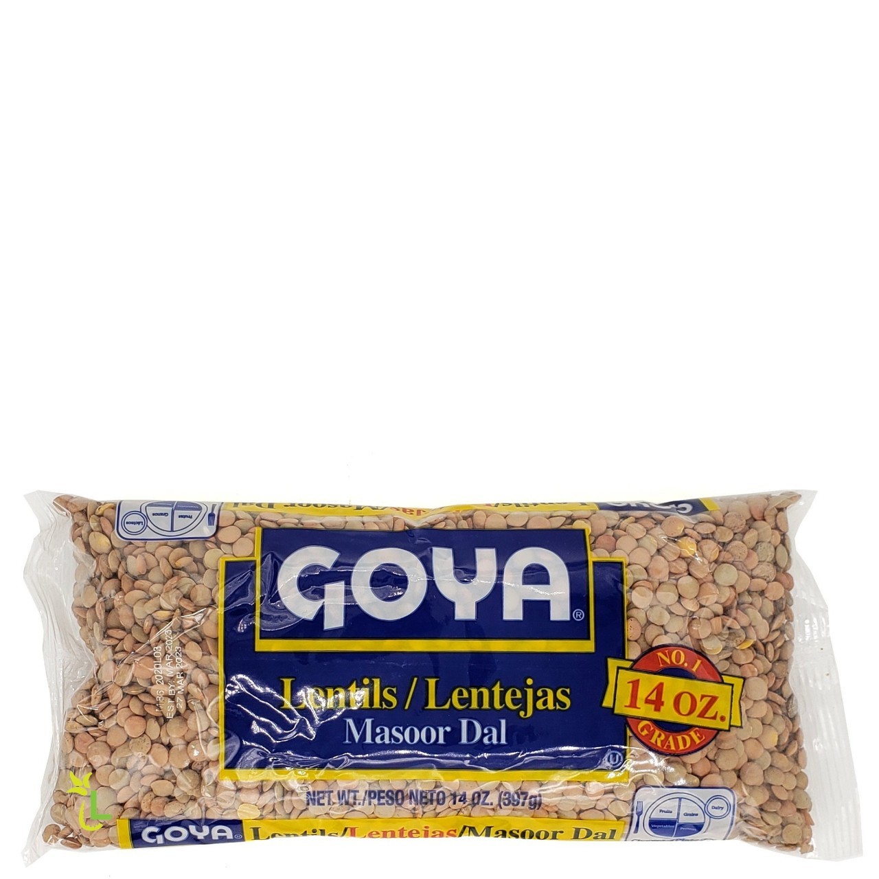 GOYA DRY LENTILS 14oz