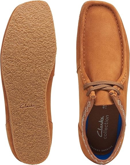 Clarks Men's Shacre Ii Run Shoes Moccasin(Tan Suede)