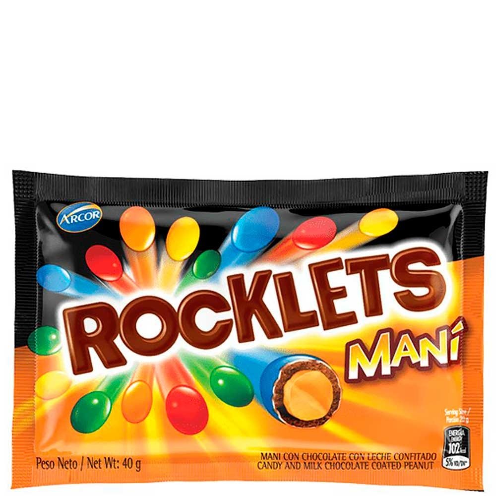 ARCOR ROCKLETS PEANUT 40g