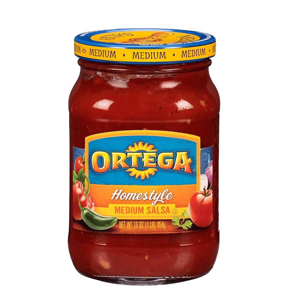 ORTEGA SALSA HOMESTYLE MEDIUM 16oz