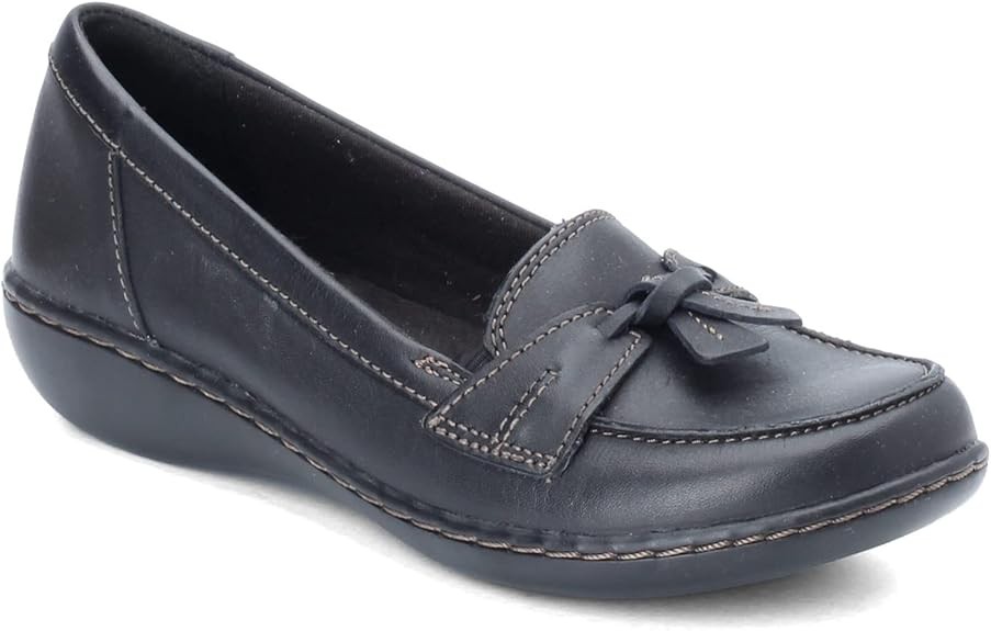 Clarks Ashland Bubble Loafer Womens Slip On