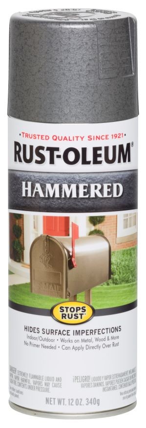 12oz Hammered Grey Spray Paint