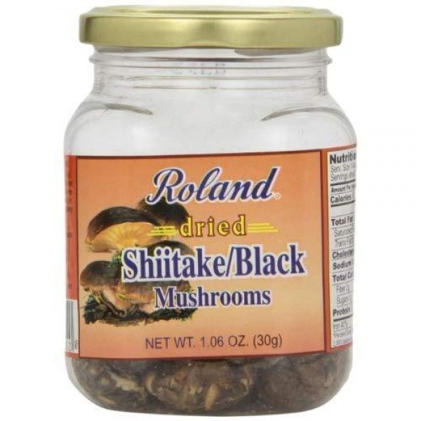 ROLAND MUSHROOM SHIITAKI BLACK 30g