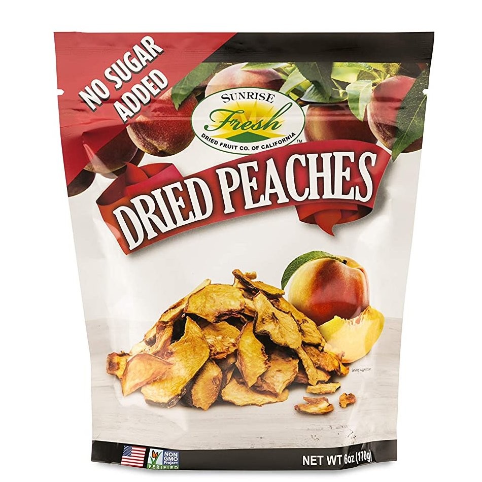 SUNRISE FRESH PEACHES DRIED 6oz