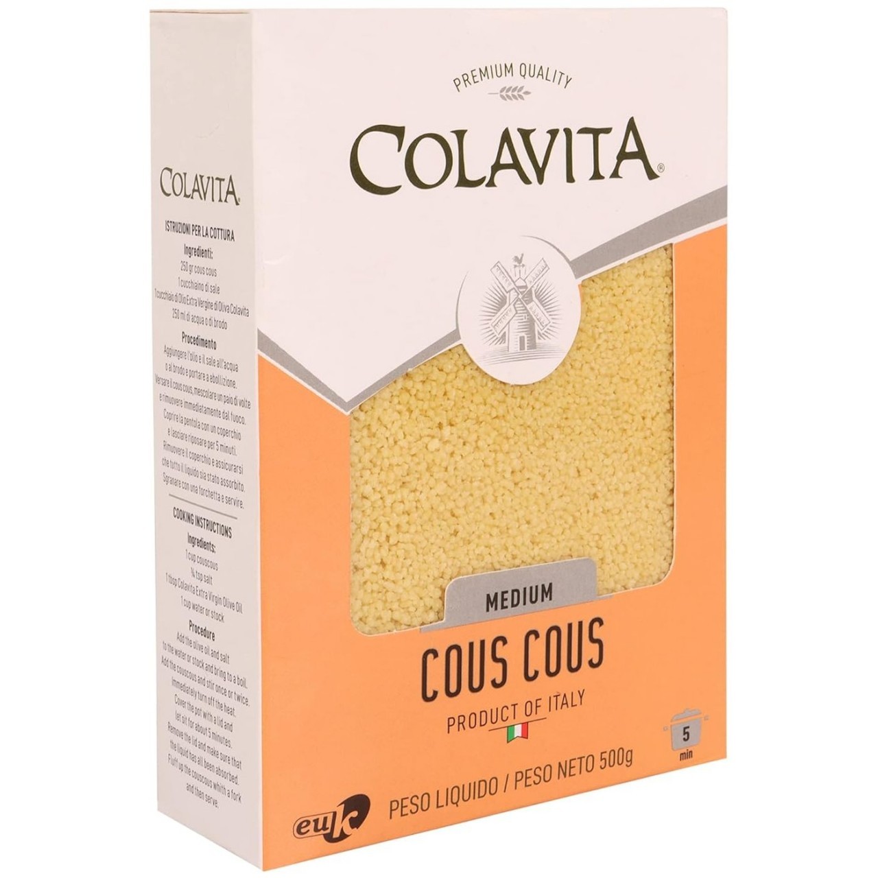 COLAVITA COUSCOUS MEDIUM 500g