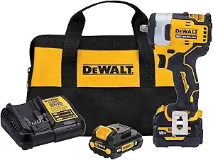 DEWALT DCF901GJ1G1 XTREME 12V MAX* Brushless 1/2 in. Cordless Impact Wrench Kit