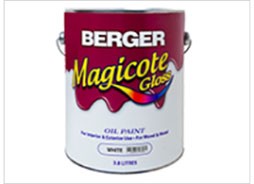 3.8 ltr. White Gloss Magicote Standard Paint