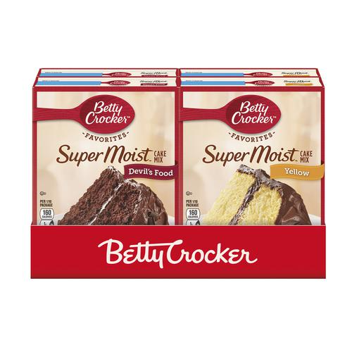 Betty Crocker Cake Mix 4 Units / 432 g / 15 oz