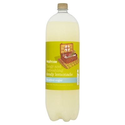 WAITROSE LEMONADE CLOUDY LOW CAL 2L