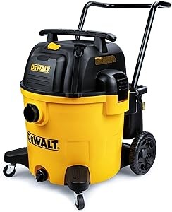 DEWALT Wet/Dry Vacuum14 Gallon-DXV14P, 6 HP Shop Vacuum, Yellow