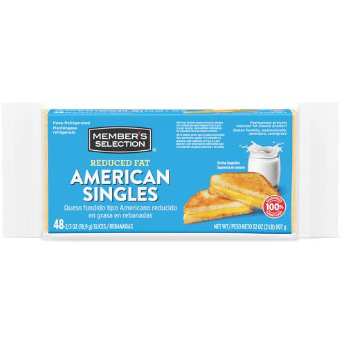 Member's Selection American Cheese Singles, 907 g / 2 lb