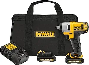 DEWALT 12V MAX Impact Wrench with Hog Ring, Cordless, 3/8-Inch (DCF813S2)