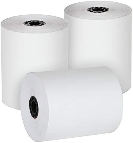 3 1/8” x 230' Thermal Paper Rolls - BPA FREE – MADE IN USA - Receipt paper rolls – Point of Sale Cash Register - Thermal printer paper - Credit Card Paper - for POS systems (1 Case - 30 Rolls)