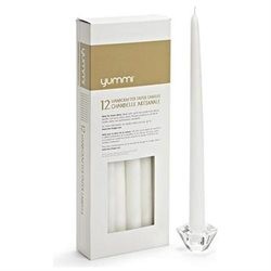 Candle - 12" Taper Ivory/White