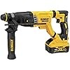 DEWALT 20V MAX Rotary Hammer, SDS Plus Kit, 1-1/8-Inch, Cordless (DCH263R2)