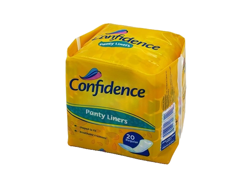 CONFIDENCE PANTY LINERS 20’S