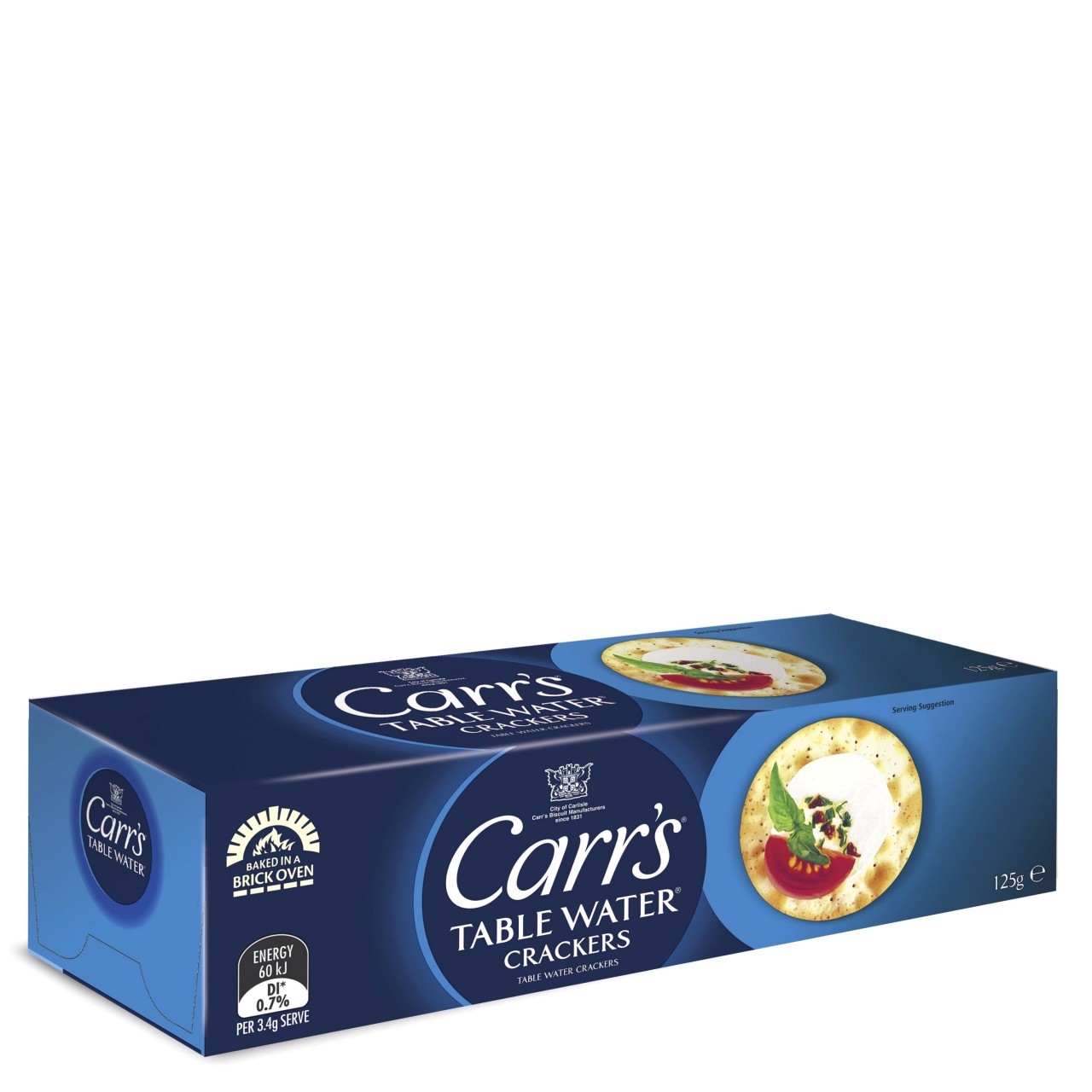 CARRS TBL WATER CRACKERS 120g