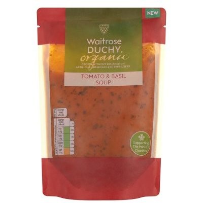 WAITROSE SOUP TOMATO BASIL 300g