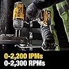 DEWALT 20V MAX Cordless Impact Wrench Kit, 20V MAX, 1/2" Hog Ring With 4-Mode Speed, Includes Battery, Charger and Kit Bag (DCF900P1)
