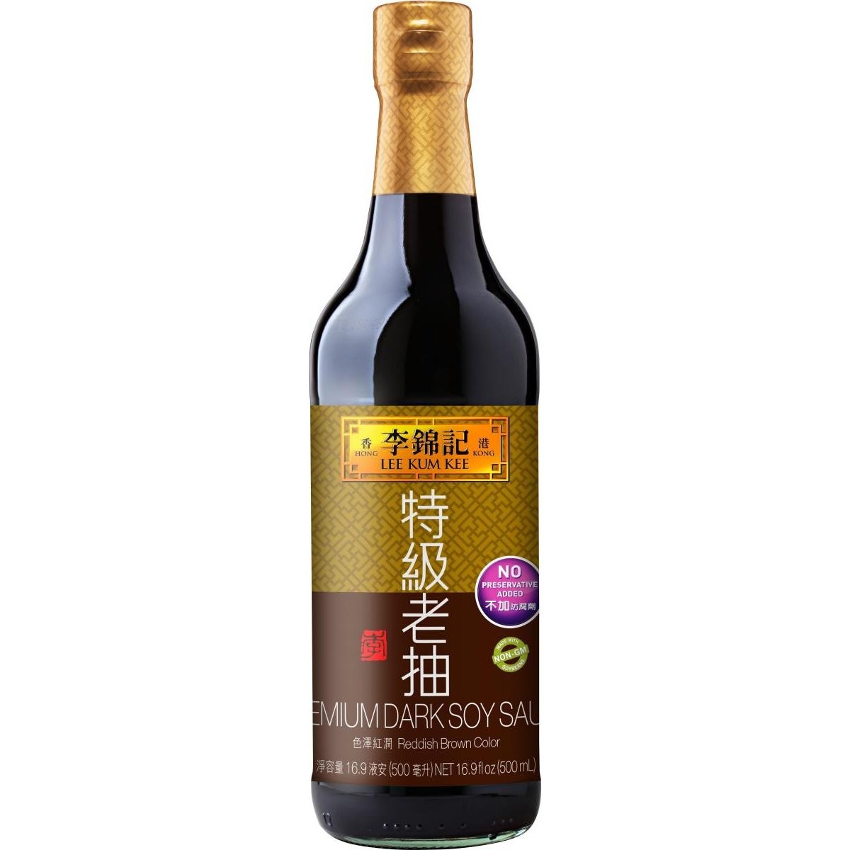 LEE KUM KEE SOY SAUCE DARK 500ml