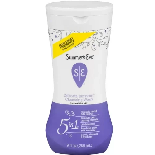 SUMMER’S EVE DELICATE BLOSSOM CLEANSING WASH 15oz (444ml)