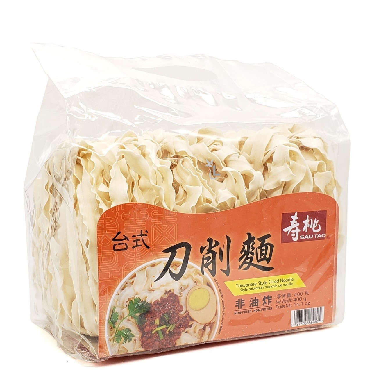 SAU TAO TAIWANESE SLICED NOODLE 400g